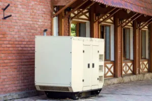 a Midland and Odessa, TX home with a generator installed outside